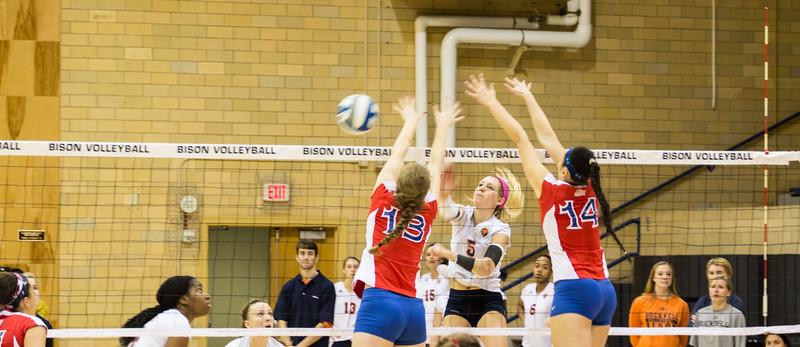  Five-set loss for volleyball vs. Navy, takes one game against Patriot League leader American
