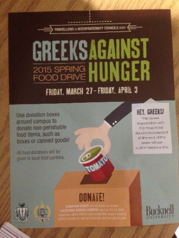 Spring food drive
