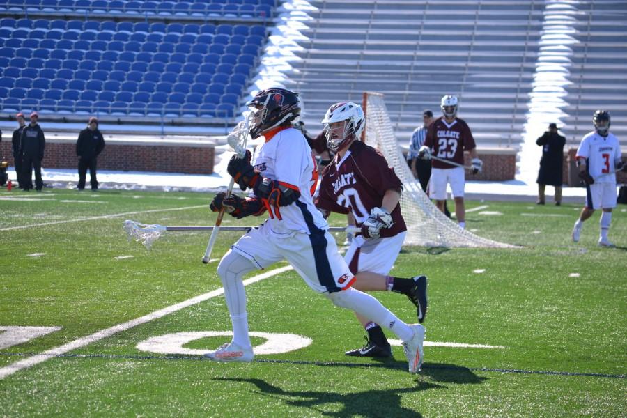 Nationally ranked Holy Cross, Brown upset by mens lacrosse