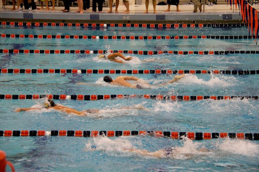 Men’s and Women’s Swimming and Diving win a total of 13 events in preliminary meet against UMBC