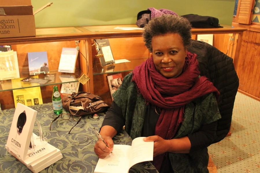 Poet-in-residence Claudia Rankine attracts full house