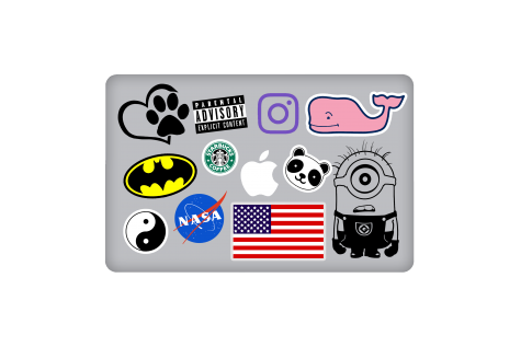 Laptop stickers send University student into existential crisis