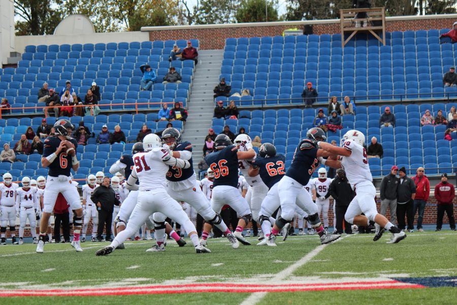 Homecoming win brings football to 2-1 in conference