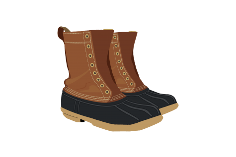 University student purchases first pair of winter boots after experiencing PA climate