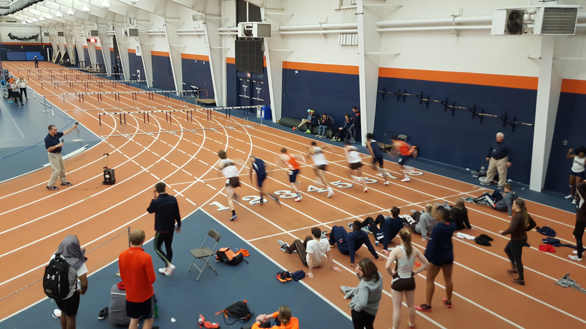 Track and field dominates Bucknell TuneUp in preparation for Patriot