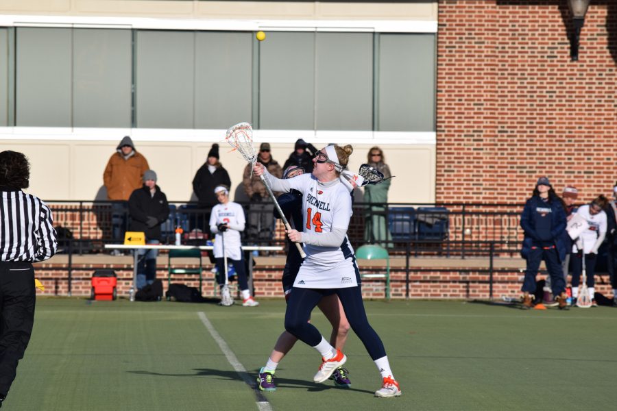 Bison men’s and women’s lacrosse teams open season with thrilling wins