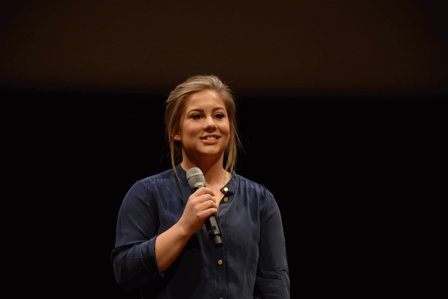 Shawn Johnson on sticking it in life