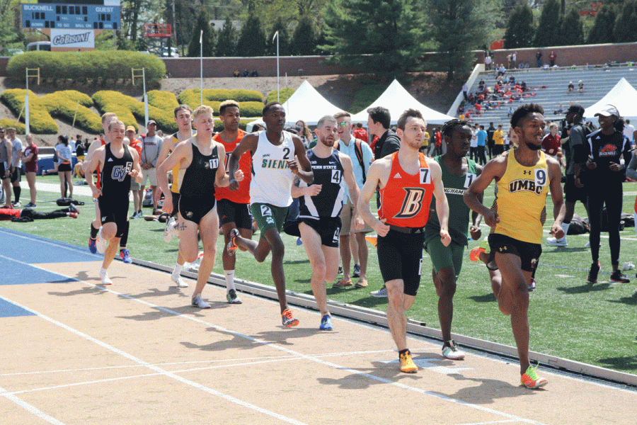 Track and field teams place top-three in Bison Outdoor Classic