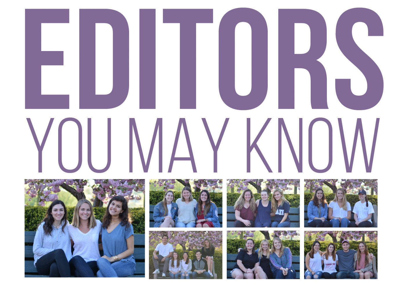 Editors You May Know spring 2017
