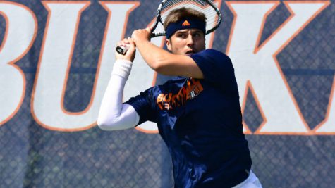 Men’s tennis closes out regular season with three consecutive matches