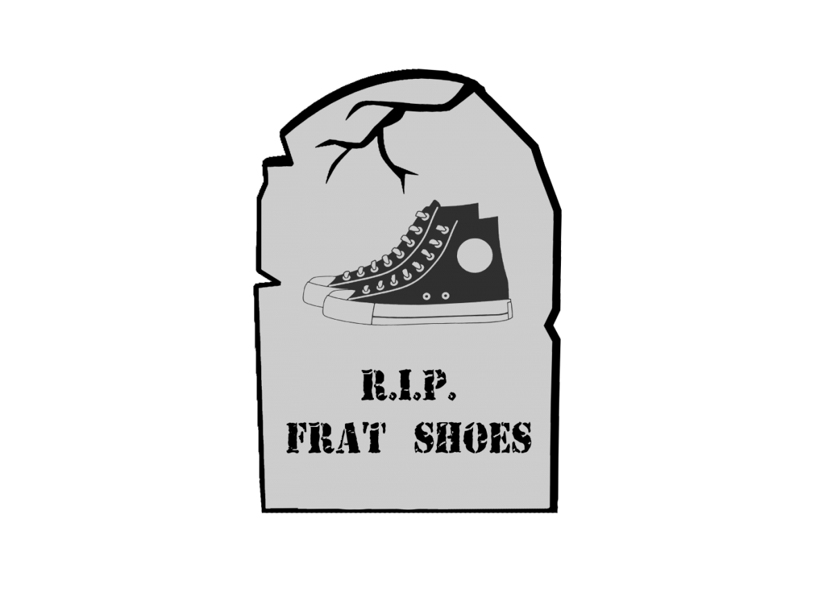 An obituary for frat shoes