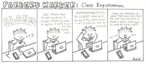 Parker’s Marker: Class Registration