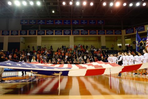 Bison spoil American’s undefeated season, securing second seed