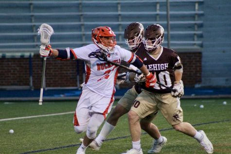 Men’s lacrosse secures share of regular season Patriot League title, falls in quarterfinal game