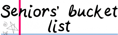 Seniors’ bucket list