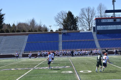 Bison men’s lacrosse unable to complete comeback in loss to Loyola