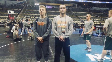 Hartman, Phipps compete at NCAA Wrestling Championships