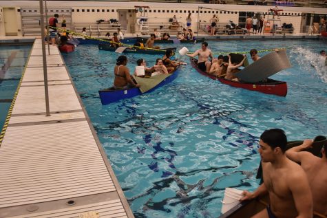 Students participate in friendly competition at Canoe Battleship