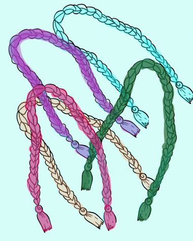 Overachieving senior sprains neck with too many graduation cords