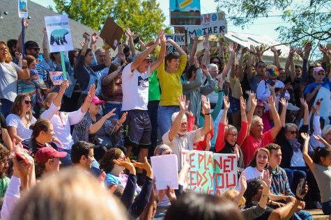 Students and Lewisburg community join together for climate strike