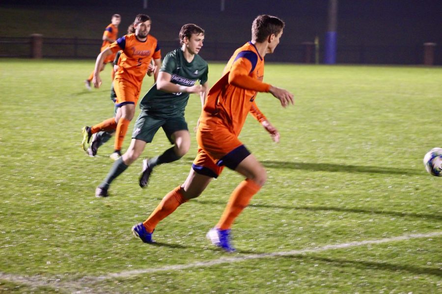 Men’s soccer maintains undefeated streak with win against Boston and draw against Binghamton