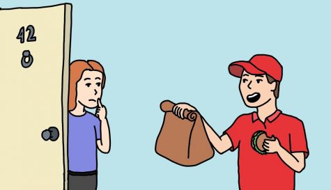 Delivery driver drivel