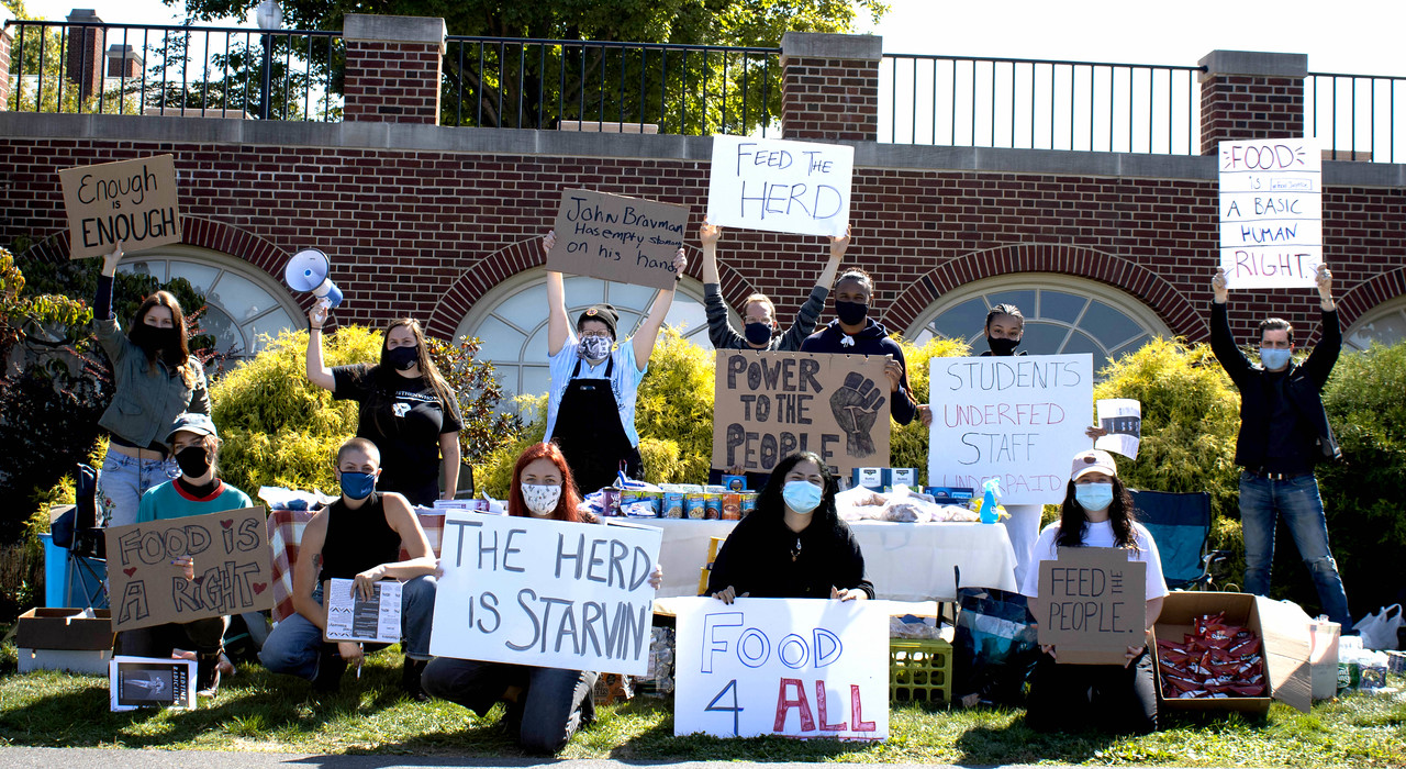 University Students Protest Food Insecurity - The Bucknellian