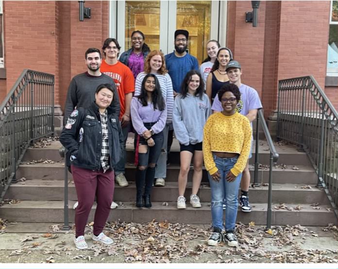 Some of the fall 2021 Writing Center staff, Credit Megan Mulligan