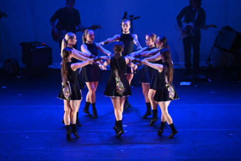 Trinity Irish Dance Company performs
