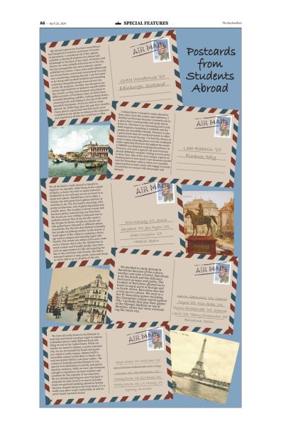 Postcards from Bucknell students abroad