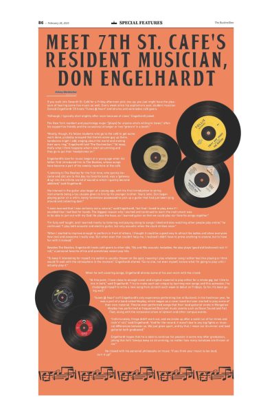 Meet Seventh St. Café’s resident musician, Don Engelhardt