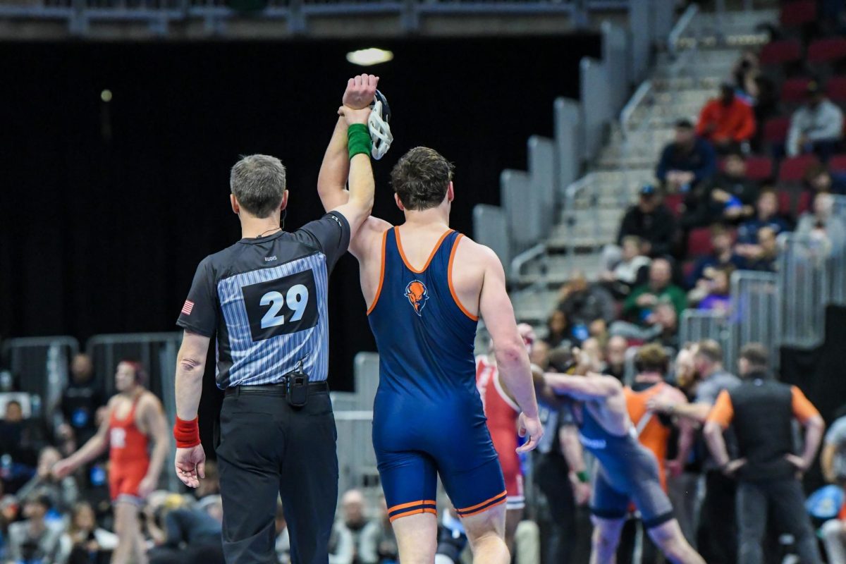 Wrestling secures six wins at NCAA Championships